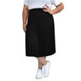 thumbnail image 1 of Falda plisada Roman Fashion talla extra, 715 (Negro) negro 38 Roman Fashion Falda extra 715, 1 of 5