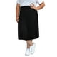 thumbnail image 1 of Falda plisada Roman Fashion talla extra, 715 (Negro) negro 38 Roman Fashion Falda extra 715, 1 of 5