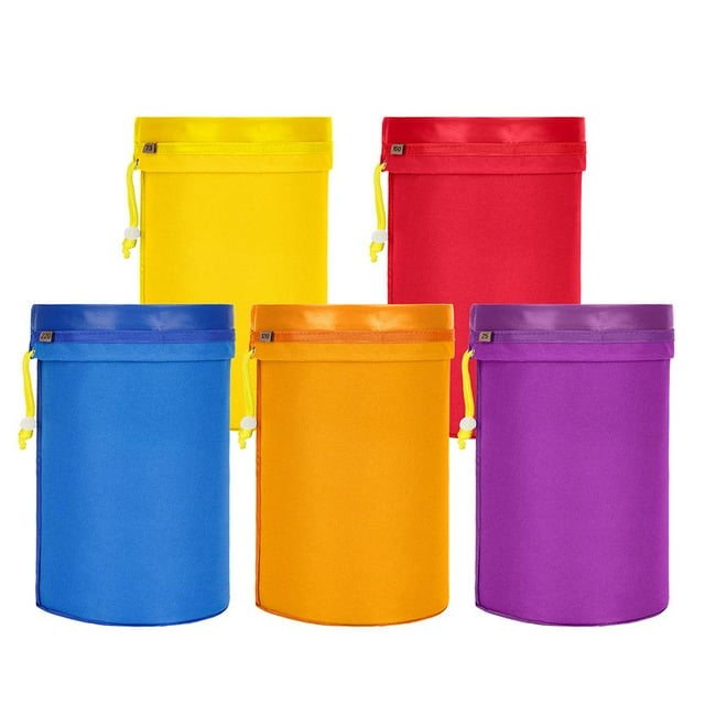 5pcs/Set Gallon Mesh Filter Bubble Bag Inner Coating Process Essence Extractor