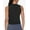 Black, variant on Dragon Fit Womens Sleeveless Tank Tops Quicky Dry Crop Workout Athletic Yoga Basic Shirts