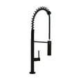 thumbnail image 2 of Chalet Single Handle, Pull-Down Kitchen Faucet in Matte Black, 2 of 11