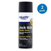 (2 pack) (2 Pack) Equate Jock Itch Powder Spray, 4.6 Oz
