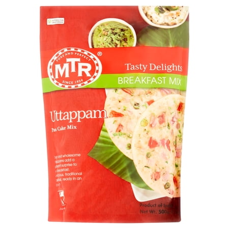 (2 pack) (2 Pack) MTR Uttappam Pan Cake Mix, 17.8 oz