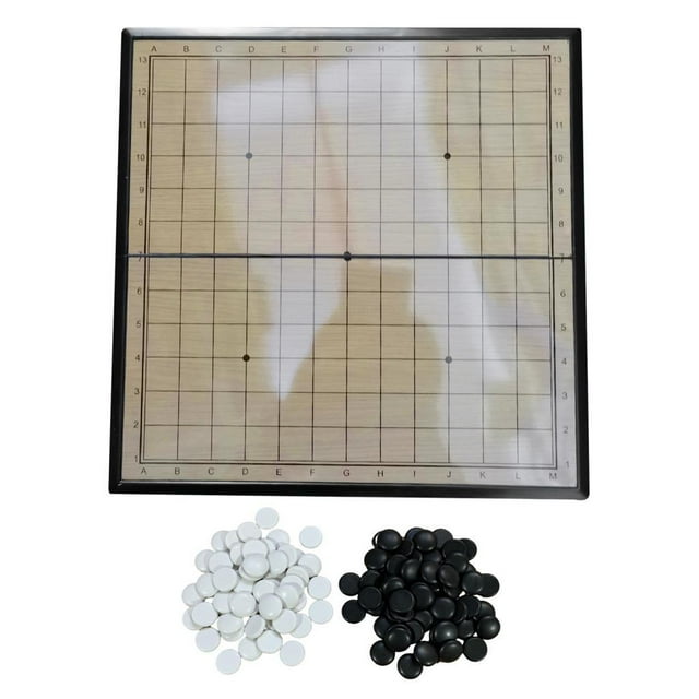 ajedrez plegable,Juguete educativo Juego de ajedrez ,Mesa plegable Go Chess Set Juego de mesa antiguo chino,Juego de ajedrez Go Tablero plegable de ajedrez,Juego de ajedrez Go Juego de