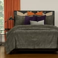 thumbnail image 5 of SIScovers Mixology Padma 10-piece Duvet Cover and Insert Set Umber King 10 Pieces or More, 5 of 5