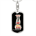 thumbnail image 5 of Best Dog Mom  Stainless Steel or 18k Gold Premium Swivel Dog Tag Keychain, 5 of 16