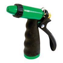 Rugg W842ZA-LG Adjustable Brass Tip Metal Water Nozzle, Lime Green
