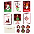thumbnail image 4 of Christmas Greeting Card Gift Cute Cartoon Christmas Card Envelope With Stickers Personalized, 4 of 5