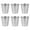 Silver, variant on Monyance metal cups 6Pcs Stainless Steel Shot Glass 70ml(2.24X2.05X2.05Inches)