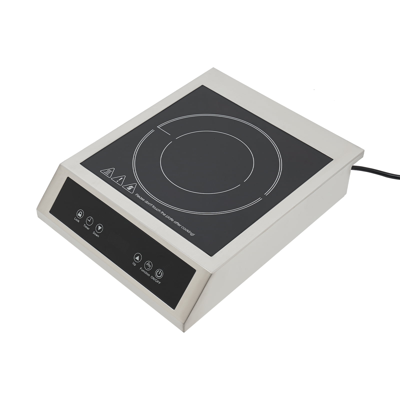 Vintoro 1800W Induction Cooktop with A Child Lock, Commercial Single Induction Hob, Overheat Protection