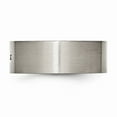 thumbnail image 3 of Titanium Brushed 0.07ct. tw. Diamond Cross Flat Band Size: 10; for Adults and Teens; for Women and Men, 3 of 7