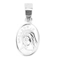 thumbnail image 4 of Medalla De La Virgen María, Medalla Milagrosa De Regalo Religioso Oval Delicado Brillante Para Mujer ANGGREK BD1215, 4 of 8