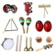 thumbnail image 4 of Juegos de percusión de juguete musical Montessori para niños, instrumento Musical de aprendizaje temprano, juego de batería para bebés, niños y niñas 11 piezas, 4 of 9