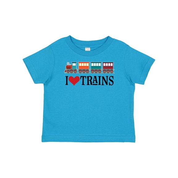 Inktastic I Love Trains Boys or Girls Baby T-Shirt