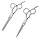 thumbnail image 2 of Smith Chu Hair Cutting Set Hair Thining Scissor Hair Shear Kit For Hairdressing Salon 2pcs Adult C, 2 of 5