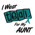 thumbnail image 2 of CafePress - I Wear Teal 8.2 (Aunt) Mug - 11 oz Ceramic Mug - Novelty Coffee Tea Cup, 2 of 3