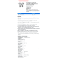 thumbnail image 2 of Rear Brake Pad and Rotor Kit - Compatible with 2013 - 2014 Ford Mustang Shelby GT500 - Power Stop, 2 of 2