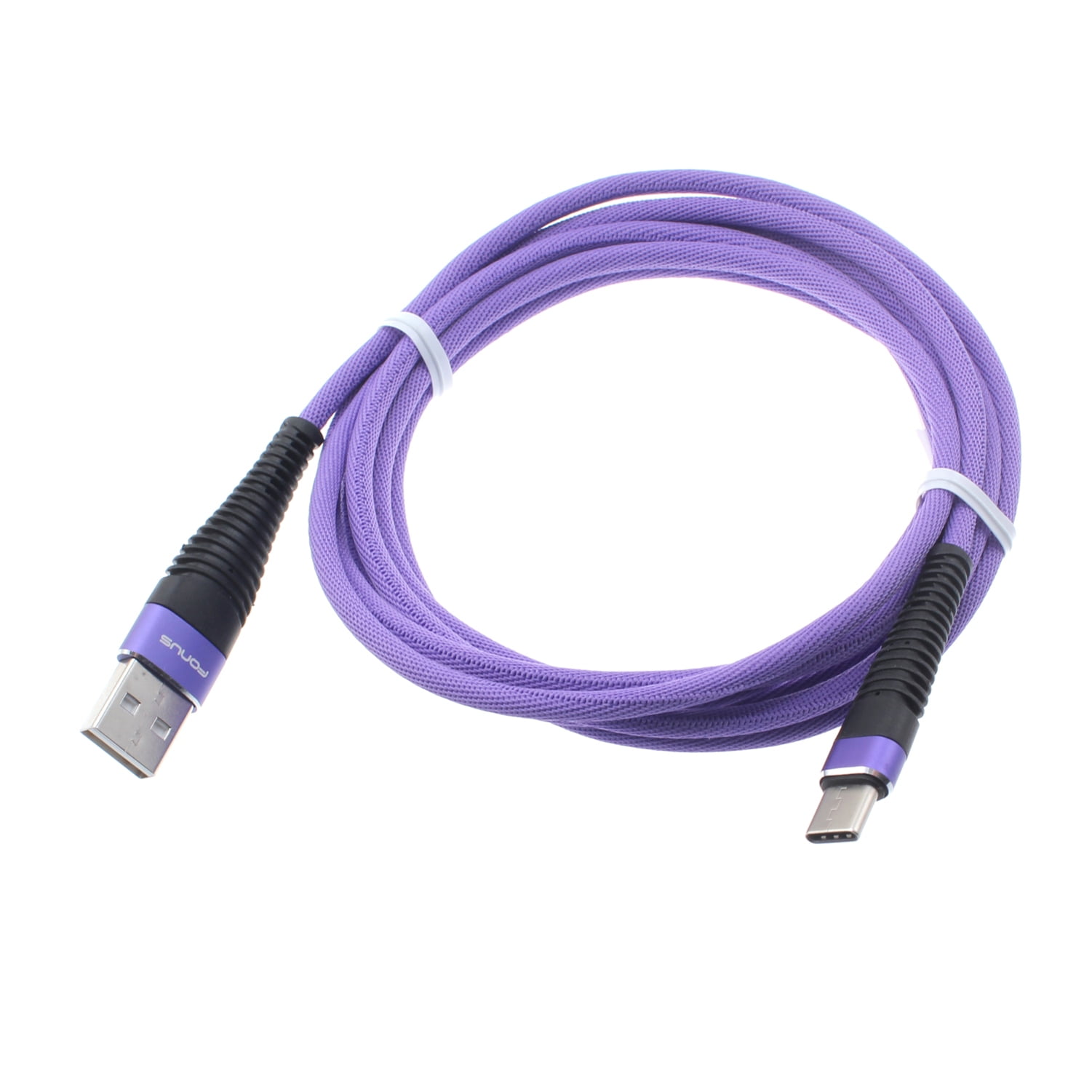 6ft USB for Samsung Galaxy A50/A20/A10e - Purple Type-C Charger Cord Power Wire USB-C Long B5G - Walmart.com