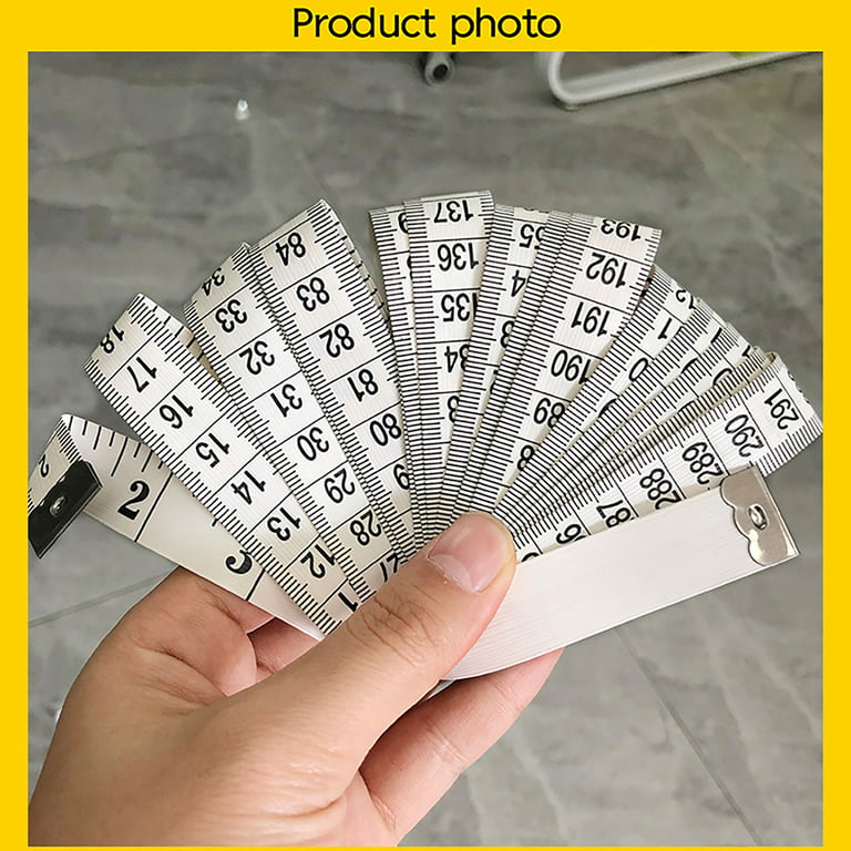 Kuluzego DIY Tailor's Clothing Measuring Tape Inch Cloth Ruler