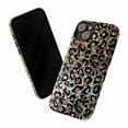 thumbnail image 3 of Glitter Leopard Print iPhone Case, Sparkling Animal Pattern Shockproof TPU Cover for iPhone - Phone Cover for iPhone 16 15 14 13 12 11 Pro Max, 3 of 6
