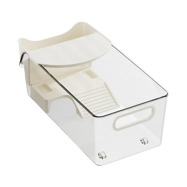 Milaget Aquarium Multifonctionnel pour Tortue, Bac de Repos, Rampe d'Escalade, Aquarium Transparent 32x17x13 cm