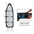 thumbnail image 4 of HELLHERO Replacement Valentines Day Ironing Board Cover Easy Fit Soft Elastic Edge, Dragonfly Rose Flowers, 4 of 5