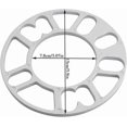thumbnail image 5 of Wheel Hub Gaskets Aluminum Wheel Spacer Plates 4PCS 3/5/8/10mm Fits 4x100/4x114.3/5x100/5x108/5x114.3/5x120, 5 of 5