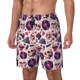 thumbnail image 1 of Balery Skull lips record Guitar Bañador para hombre, shorts de playa de secado rápido con entrepierna y forro de compresión-X-Large, 1 of 6