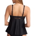 thumbnail image 2 of Ring-Front Underwire Tankini Top Swimsuit, 2 of 6