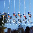 thumbnail image 5 of Bola de prisma de cristal colgante para decoración de jardín, receptor de luces, árbol de Navidad, paquete de 6, 5 of 5