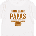 thumbnail image 4 of Inktastic Best Papas Make Pancakes Boys Long Sleeve Toddler T-Shirt, 4 of 5