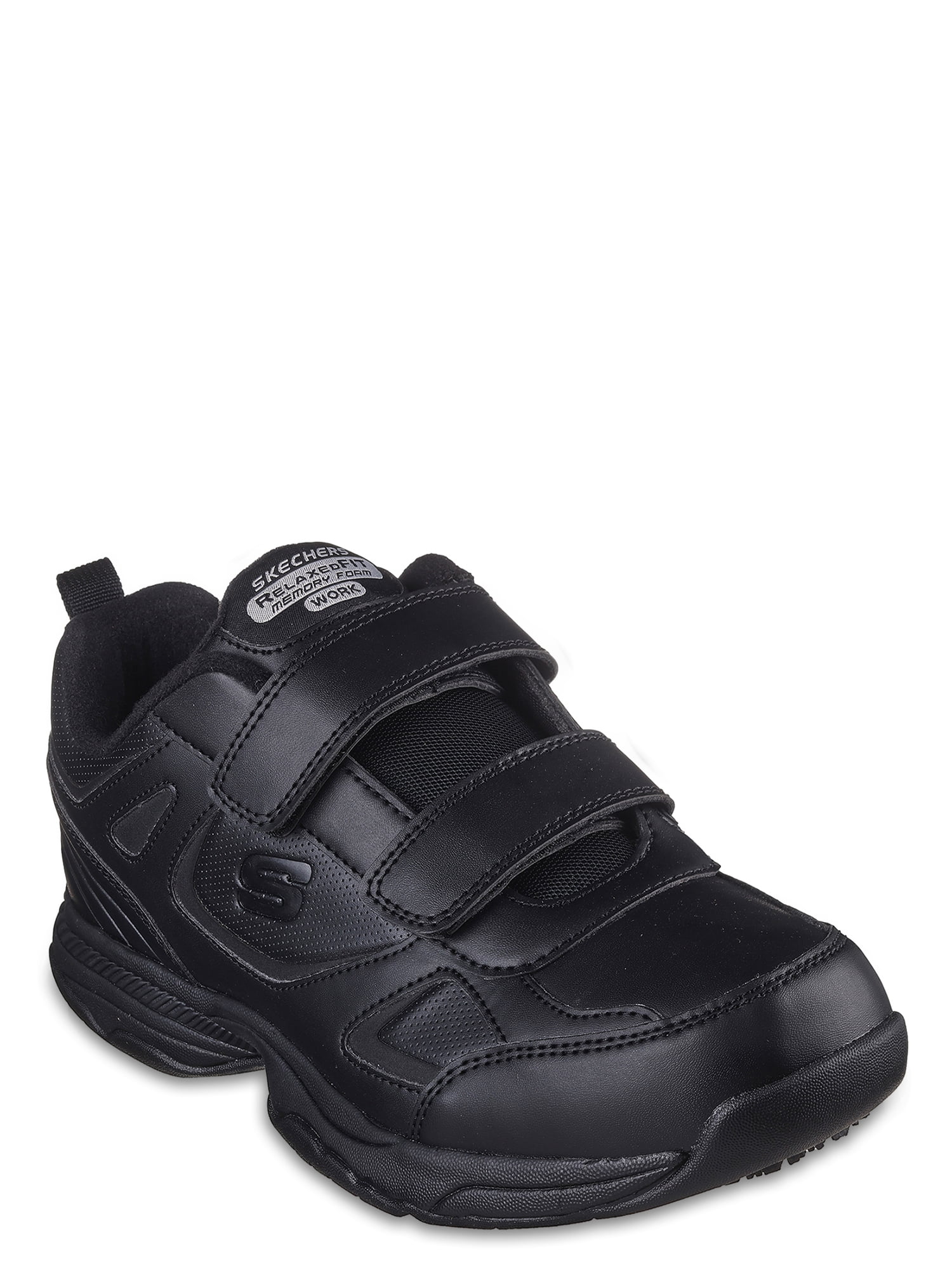 Skechers Work Flex Lite Men’s 9.5 Black/Black Slip Resistant WR Comfort Wide Skechers Work Flex Lite Men main image 4