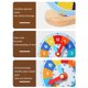 thumbnail image 5 of Pisexur Baby Toys Toy Clock For Children Learning Wooden Teaching Clock Set Big Mini Wooden Clock Portable Exercise Watches For Learning Children Educational Teaching Clock, 5 of 5