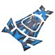thumbnail image 5 of Pegatina reflectante azul para tanque de combustible, decoración de motocicleta para Honda PCX125 PCX150 2018 2019, 5 of 11