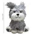 thumbnail image 2 of 7.8" Schnauzer Stuffed Animal, Lifelike Dog Plush , Super Soft Cuddly Plushie for Dog Lovers, Realistic Puppy Doll for Birthday & Valentines Day Gifts A, 2 of 5