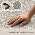 thumbnail image 6 of ODIKA Under Vintage Distressed Border Ornate Scrollwork Large Dining Flowing Dynamic Stain Resistant Low Profile for Dorm Room, Small Living Apartment, 6 of 7