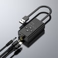 thumbnail image 4 of Receptor De Sonido Receptor De Sonido Receptor de audio Convertidor de audio USB de 3,5 mm Compatible con Bluetooth 5.2 para amplificador, 4 of 9