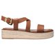 thumbnail image 2 of Sandalia Espadrille Lynn para Mujer Michael Kors Color Luggage Talla 7.5, 2 of 5