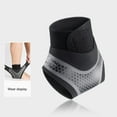 thumbnail image 6 of Ankle Brace with Fastener Tape Breathable Sweat Absorption Elastic Injury Recovery Ankle Compression Support Strap-Right Foot,L, 6 of 8