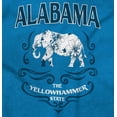 thumbnail image 2 of Alabama Yellowhammer AL Elephant Women's Graphic T Shirt Tees Brisco Brands 4X, 2 of 6