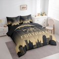 thumbnail image 3 of jejeloiu Ball Sport Game 7pcs Bedding Comforter Set,American Rugby Football Queen Bedding Sets For Teens Reversible, 3 of 8