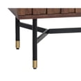 thumbnail image 7 of Sunpan Wellington 18.75" Modern Wood and Iron Night Stand in Brown/Black, 7 of 7