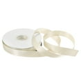 thumbnail image 1 of Cinta de Satén Grosgrain Delgado 20mm 25 Yardas Crema Blanco Unique Bargains, 1 of 7