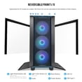 thumbnail image 3 of Funda para PC Lian Li LANCOOL III E-ATX con ventiladores RGB y vidrio templado, 3 of 8
