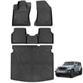 thumbnail image 1 of Alfombrillas KARPAL para Jeep Compass 2017-2025 TPE negras, 1 of 9