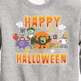 thumbnail image 3 of SpongeBob SquarePants - Happy Halloween - Toddler And Youth Crewneck Fleece Sweatshirt, 3 of 6