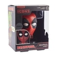 thumbnail image 4 of Luz de Icono 3D Paladone Deadpool Disney Marvel Roja con Licencia Oficial, 4 of 10