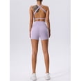 thumbnail image 2 of Conjunto de yoga ajustado de secado rápido for mujer, traje deportivo for correr con bolsillo, transpirable, de dos piezas, estilo nude, 2 of 7