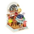 thumbnail image 1 of Handcraft Creative Dollhouse Furniture Set Cottage 3D Puzzles Birthday Toy , Study Room, 7x7x9cm, 1 of 6