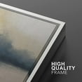 thumbnail image 4 of IDEA4WALL Framed Canvas Print Wall Art Set of 2 Gray & Tan Grunge Pastel Watercolor River Landscape Abstract Modern Art Colorful Contemporary Print for Bedroom, Office - 16"x24"x2 Panels White, 4 of 5